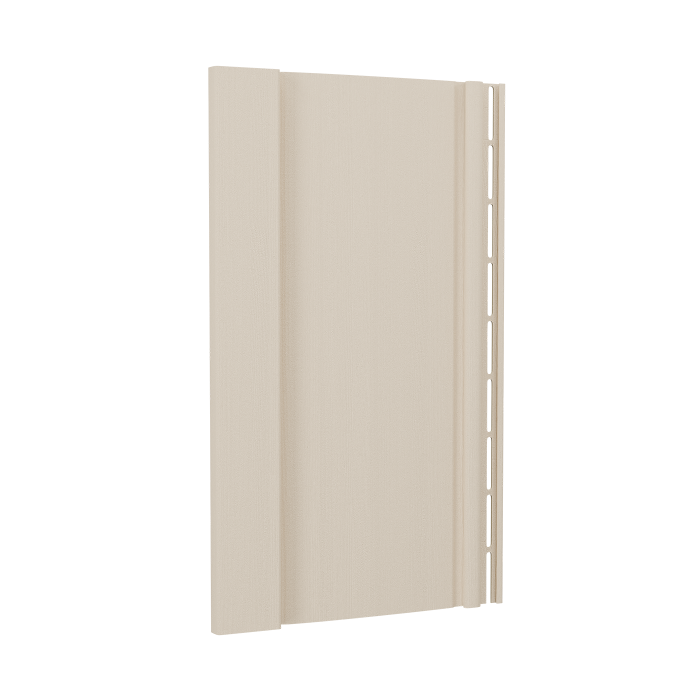 Вертикальный сайдинг S7 Деке Премиум Пастель / Docke Premium Pastel (Сливки) 0,54м2