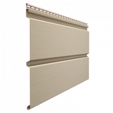 Сайдинг Деке Премиум Пастель / Docke Premium Pastel Брус D6S (Крем-брюле) 1,08м2